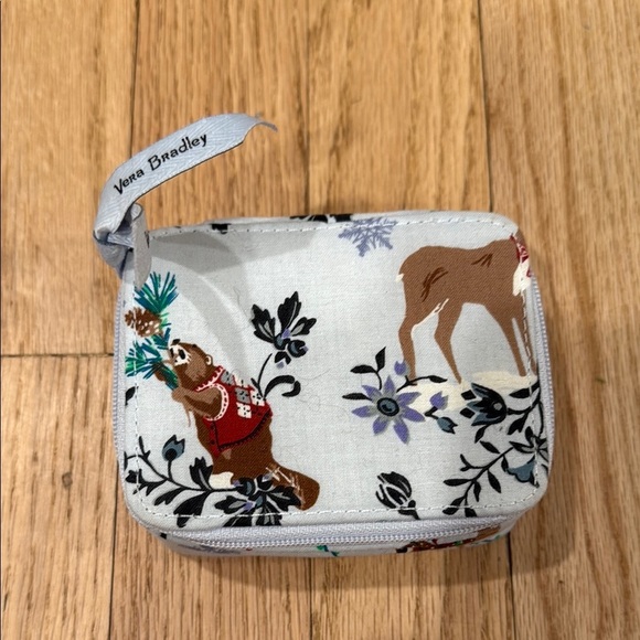 Vera Bradley Pill Organizer/Zipper Storage - Winter Pattern - Picture 1 of 4